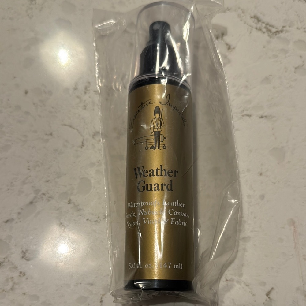 Weather Guard Spray for Leather and Fabric